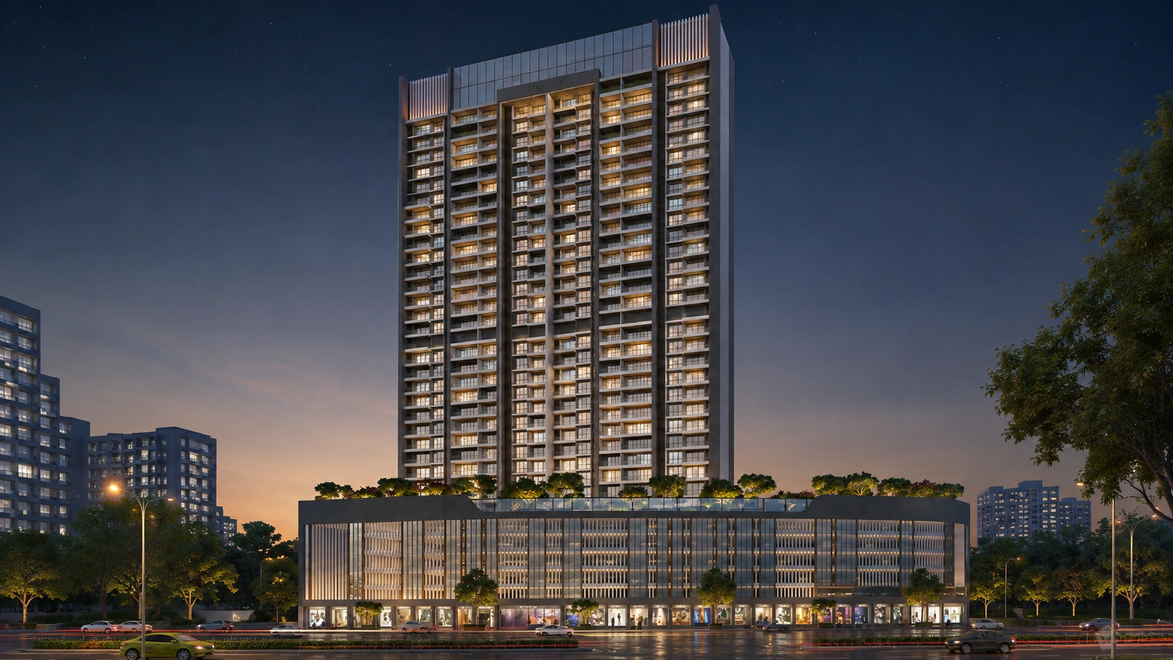 Neelkanth Corner Off Palm Beach Sanpada by Palm Meridian – amenities
